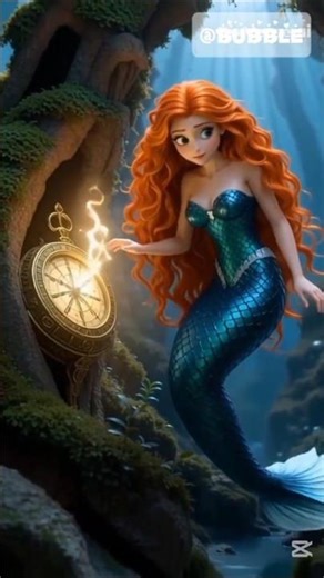 ​Ancient secrets of the sea! What magical treasure did Merida find? ✨🗺️