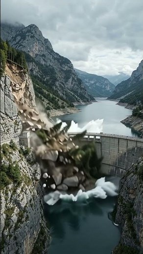Vajont Landslide Disaster | Italy 1963 🇮🇹 | Massive Landslide into Reservoir NOT a Dam Failure | 4K