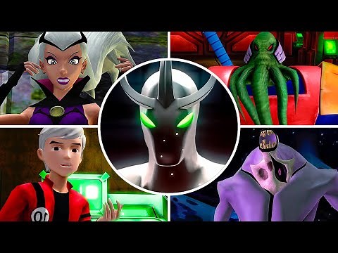 Ben 10 Alien Force: Vilgax Attacks - All Bosses & Ending (4K 60FPS)