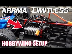 Arrma Limitless Hobbywing Build Speed and Bashing Setup