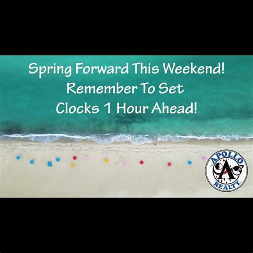 Spring Forward This Weekend!