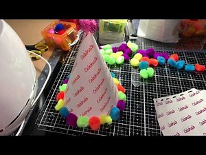 How To Make Cone Party Hat - Cricut Maker (less than $1 per hat. only takes 15 minutes each!)