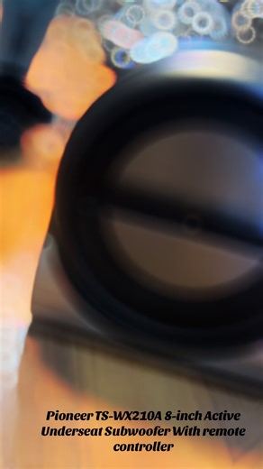 #viral #03368121213 #foryou Pioneer TS-WX210A 8-inch Active Underseat Subwoofer With remote controller