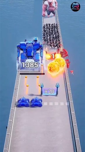 Giant Crush Attack 😱🔥 | Instant Death | Set 542 #shorts #gaming #viral