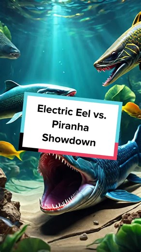 Electric Eel vs Piranha: Ultimate Aquatic Battle