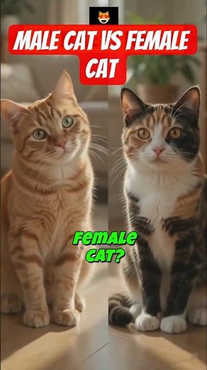 🐱Male Cats vs Female Cats: 5 Differences Every Owner Should Know!