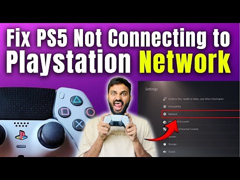 How to Fix PS5 Not Connecting to Playstation Network ⚡#playstation5 #ps5