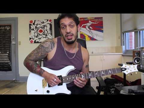 How to play 'Blackened' by Metallica Guitar Solo Lesson w/tabs