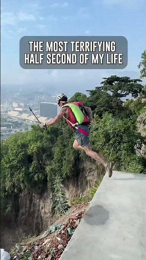 BASE jumping the most famous favela in Brazil ￼