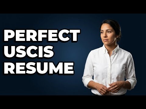How Should I Format My Resume for USCIS?