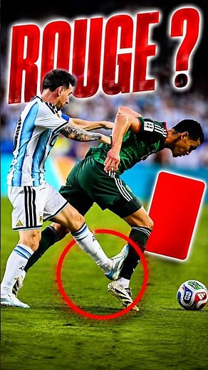Messi protected? The incident against Algeria that's causing a stir...