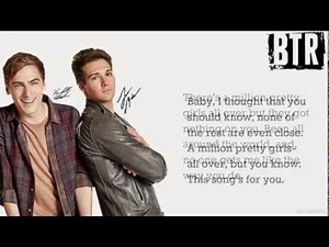 Big Time Rush-Song For You Feat. Karmin [Lyrics]