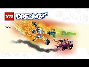 LEGO instructions - DREAMZzz - 71454 - Mateo and Z-Blob the Robot