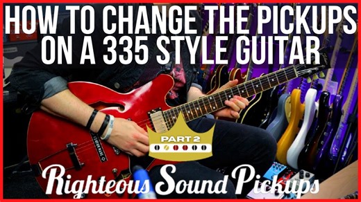 Changing ES335 Pickups Struggle And Setup Part 2