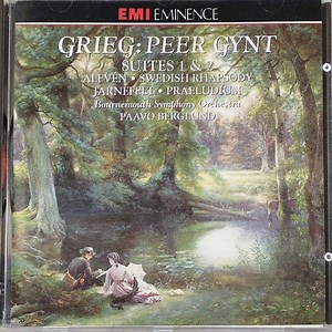 Grieg / Alfvén / Jarnefelt, Bournemouth Symphony Orchestra, Paavo Berglund - Peer Gynt Suites 1 & 2 / Swedish Rhapsody No. 1 (Midsummer Watch) / Elegy From Gustav Adolf II / Praeludium