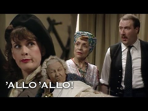Nighthawk's Flashing Bed Knobs | 'Allo 'Allo | BBC Comedy Greats