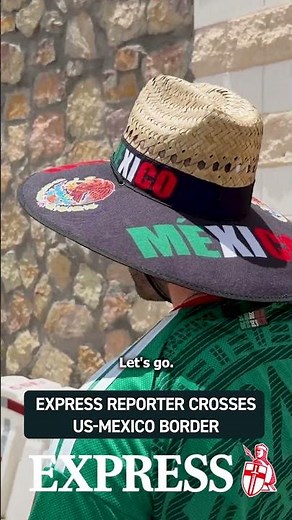 USA-Mexico Border Crossed By Express Reporter | Daily Express #News #worldcup