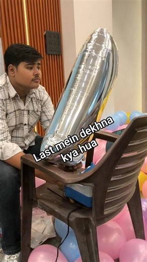 Simple jagah ko humne bana diya ek amazing party look 🎈✨Final result dekh ke sab khush ho gaye.