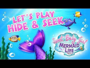 HIDE & SEEK WITH LITTLE MERMAIDS 🐠 Ocean Secrets Pretend Play | Hidden Objects Game For Kids