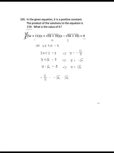 Finding the Value of a Constant