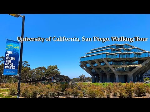 University of California, San Diego. Walking Tour