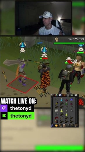 Huge Dragon Claws to Gmaul Blade Kill on Zerker - Old school runescape risk fighting!