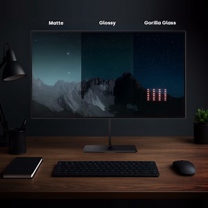 Dough Spectrum One 27" 4K HDR 144 Hz Monitor with USB-C Docking (Gorilla Glass, Monitor Only) (Renewed)