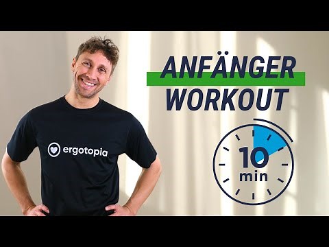 10 Min. Ganzkörper Workout ohne Geräte – Das perfekte Anfänger-Training für zuhause!