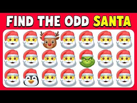 Ultimate Christmas Quiz 🎅🎄 Find The Odd One Out 👀 Choose Your Gift 🎁 Spot The Difference ✨