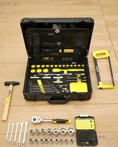 98 reactions · 12 shares | Con el Set de Mantenimiento de 142 piezas de STANLEY vas a acabar con cualquier trabajo que se ponga en tu camino. Práctico y fácil de transportar, ¡con todo lo que necesitas en tu día a día!  | Stanley Tools | Facebook