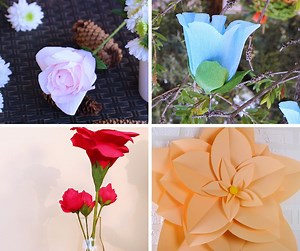 72K views · 1K reactions | 4 idee per creare dei fiori di carta  | Creativo | Facebook