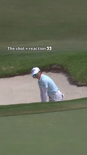 Ruoning Yin finishes with a phenomenal hole-out from the bunker. 🔥🎯 📺 NBC & Peacock | KPMG Women’s PGA Championship | Golf Channel