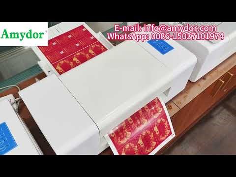 360D Automatic Paper Feeding Digital Sheet Hot Foil Printer