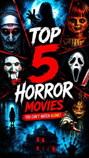 🔥 Top 5 Horror Movies That Will Keep You Awake Tonight! 😱 | Must Watch Horror Movies #horrormovies
