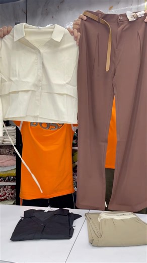 Funky Drop Tops With Qlotes..🛍️‪@perfectpointkhana‬ Order-9888742157#reels #top #bottom #set #look