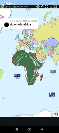 a+ world map editor #edit #tiktok