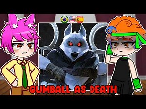 🇺🇸/🇪🇸/🇧🇷 The Amazing World of Gumball React to Gumball As Death | Gacha React