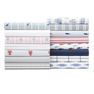 Nautica Cotton Percale Deep Pocket Bed Sheet Sets - Bed Bath & Beyond - 10247042