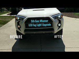5th Gen 4Runner - LED Fog Lights - Extremely Easy Install DIY