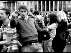 Spaced Flashmob - Slow Motion Commotion - Trafalgar Square - London