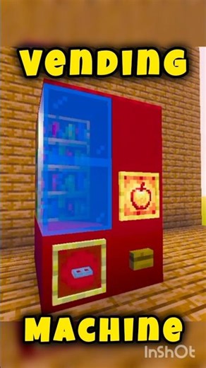 Insane vending machine design in Minecraft #minecraft #minecraftbuilding #gaming #minecrafttutorial