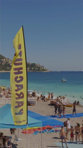 🇫🇷 NICE FRANCE 🇫🇷 4K WALK TOUR - ON THE BEACH #nice #walking #walktour #travel #vlog #tourism