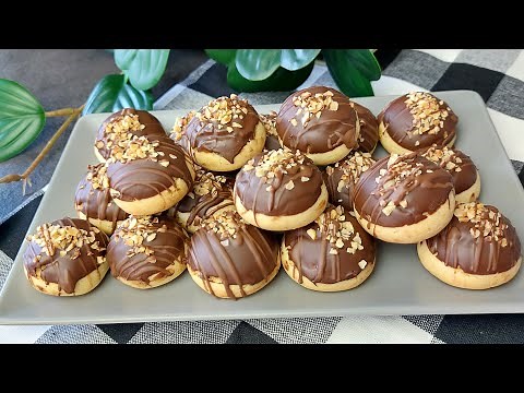 Non mi stanco di fare questi deliziosi biscotti! Ricetta facile e semplice SENZA BURRO!