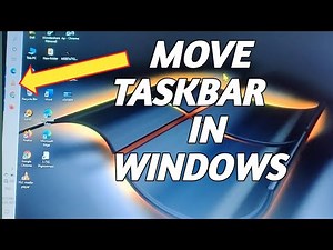 How To Move Taskbar Windows 11 Laptop ka taskbar customization kaise kare#windows