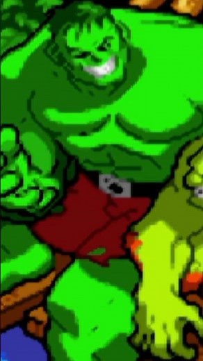 Hulk Ending in Marvel Super Heroes vs. Street Fighter