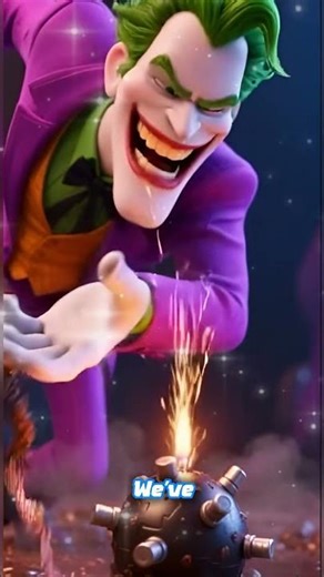 Chibi Batman vs Joker: A High Stakes Duel in a Dark Chocolate Gotham City