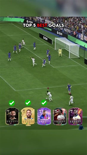 TOP 5 BEST GOALS | Part 4 🎯#shorts #fc26