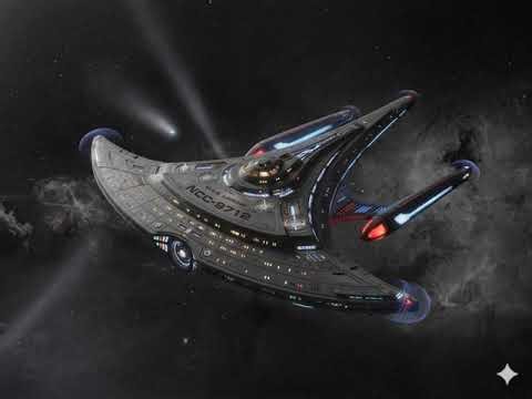 begin with a slow, intimate close up on the u s s arrow’s impulse engines—their soft glow breathing