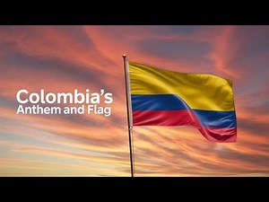 Colombia Flag & National Anthem 4K [CC]