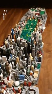 A teenager has built the whole of Manhattan island in Lego 😱👏 | Metro